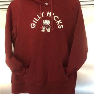 (SOLD) Gilly Hicks Burgundy Hoodie